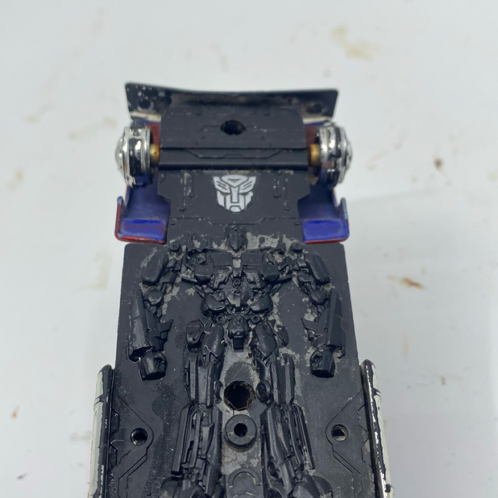Hasbro Transformers Optimus Prime Blue Die-cast Toy Truck - Picture 6 of 8